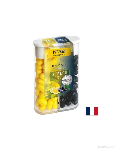 Релаксация на ума и спокоен сън - Цветни есенции на д-р Бах N°39  Дражета с вкус на лимон и касис ЛЕМОН ФАРМА | Lemon Pharma