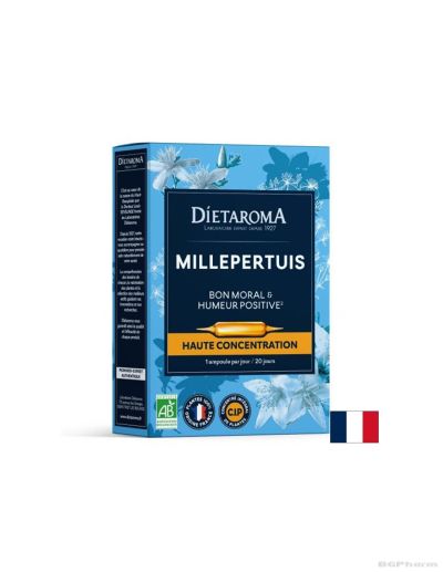 Жълт кантарион екстракт х 20 ампули за пиене ДИЕТАРОМА | Dietaroma