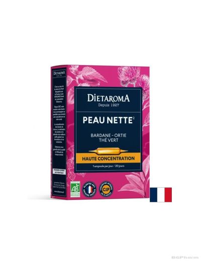 Чиста кожа формула х 20 ампули за пиене ДИЕТАРОМА | Dietaroma Peau Nette