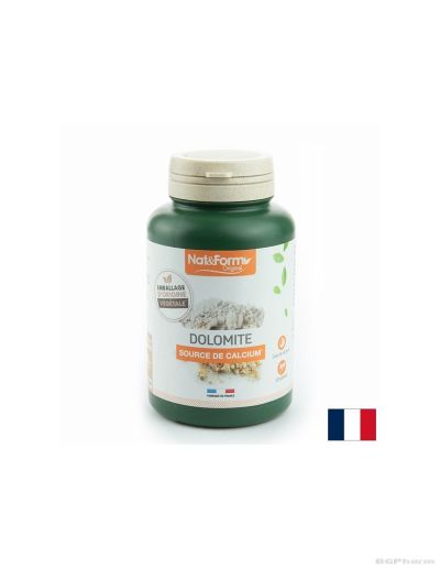 Доломит  - калциево-магнезиев карбонат х 200 капсули NAT&FORM