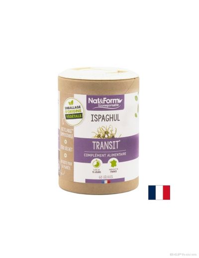 Псилиум ( Хуск ) х 60 капсули за перисталника и против запек NAT&FORM