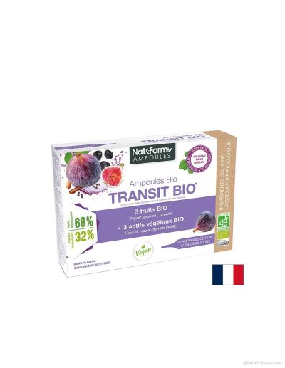 ТРАНЗИТ Формула за добра перисталтика Био 10 мл х 20 ампули NAT&FORM