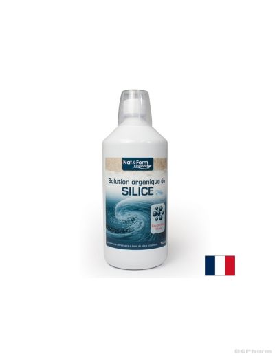 Течен Силиций 7 % органичен разтвор х 1000 мл за коса, кожа, нокти NAT&FORM