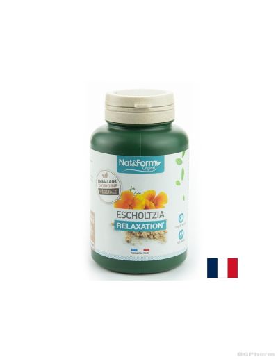 Калифорнийски мак ( Ешолзия ) екстракт х 200 капсули NAT&FORM