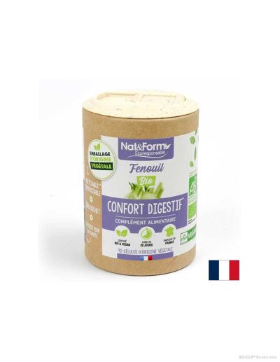 Копър екстракт от семена БИО х 90 капсули NAT&FORM