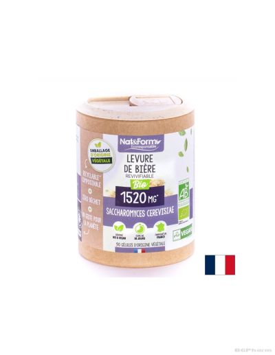 Бирена мая БИО х 90 капсули за коса, кожа и нокти NAT&FORM