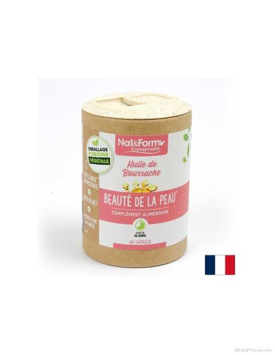 Масло от Пореч ( Бораго ) и Вечерна иглика БИО х 60 капсули NAT&FORM