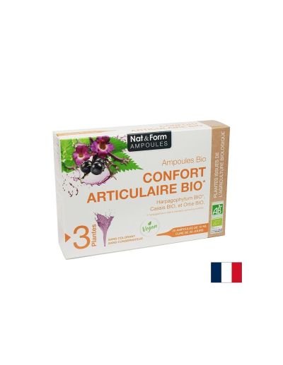 Течна формула за подвижни стави БИО х 20 ампули Nat&Form |  Ampoile Confort Articilare