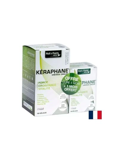 Формула за коса и нокти х 240 капсули NAT&FORM | Div Keraphan