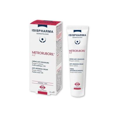 МЕТРОРУБОРИЛ AZ Крем против зачервяване на кожата с 15 % азелаинова киселина 30 мл ИЗИСФАРМА | Isispharma MetroRuboril A.Z.
