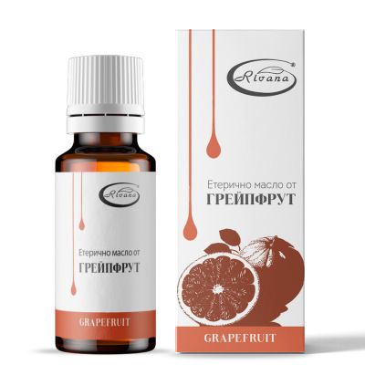 ГРЕЙПФРУТ Етерично масло х 10 мл РИВАНА | Rivana Grapefruit Oil