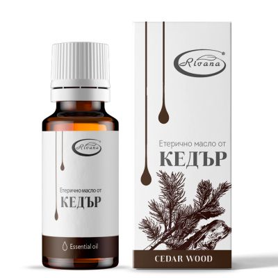 КЕДЪР Етерично масло х 10 мл РИВАНА | Rivana Cedar Oil