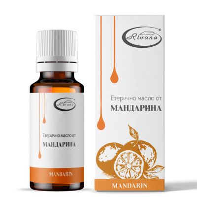 МАНДАРИНА Етерично масло х 10 мл РИВАНА | Rivana Mandarin Oil