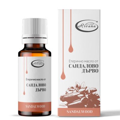 САНДАЛОВО ДЪРВО Етерично масло х 5 мл РИВАНА | Rivana Sandalwood Oil