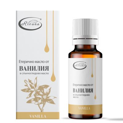 ВАНИЛИЯ Етерично масло - маслен екстракт х 10 мл РИВАНА | Rivana Vanilla Oil