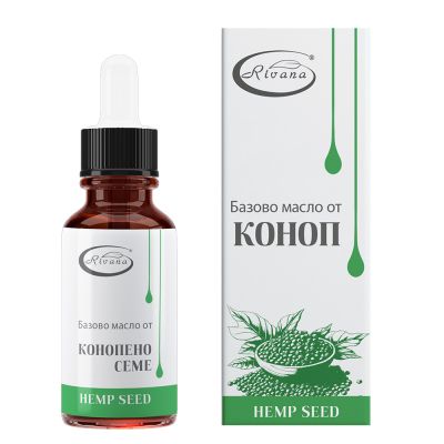Масло от КОНОПЕНО СЕМЕ х 30 мл РИВАНА | Rivana Hemp Seed Oil