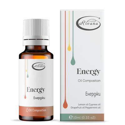 ЕНЕРДЖИ Композиция от етерични масла х 10 мл РИВАНА | Rivana Energy