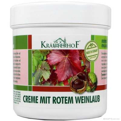 АСАМ крем за крака и разширени вени с ДИВ КЕСТЕН и ЧЕРВЕНИ ЛОЗОВИ ЛИСТА 250 мл КРОЙТЕРХОФ | ASAM