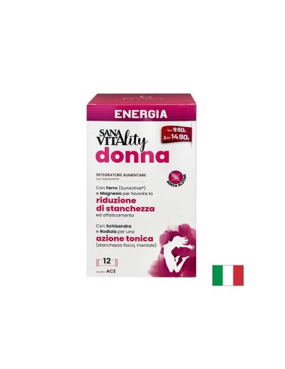 Формула за жизненост и енергия за жени х 12 течни сашета ПАЛАДИН | Paladin Pharma SanaVitality
