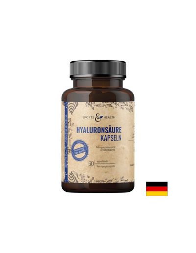 Хиалуронова киселина 500 мг х 60 капсули Sports & Health Solutions | Hyaluronic acid