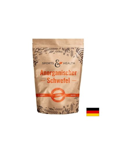 Сяра неорганична на прах 1000 гр Sports & Health Solutions | Sulfur