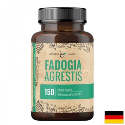 Фадогия 500 мг х 150 капсули Sports & Health Solutions | Fadogia Agrestis