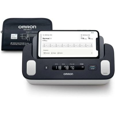 ОМРОН Complete ECG - уред за измерване на ЕКГ и кръвно налягане | OMRON