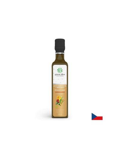 Тръстиков сироп с латинка и червена боровинка х 250 мл GREEN IDEA