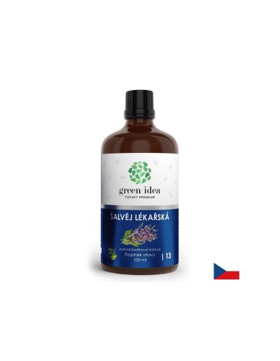 Салвия ( Градински чай ) тинктура без алкохол х 100 мл GREEN IDEA