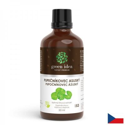 Готу Кола ( Центела азиатика ) тинктура х 50 мл GREEN IDEA