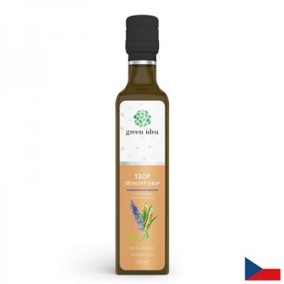 Тръстиков сироп с исоп и хибискус x 250 мл GREEN IDEA