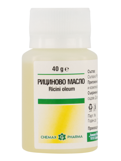 РИЦИНОВО МАСЛО х 40 гр ХИМАКС ФАРМА | Chimax Pharma