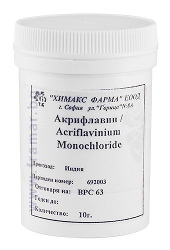 ТРИПАФЛАВИН ( Акрифлавин ) х 10 гр ХИМАКС ФАРМА | Chimax Pharma