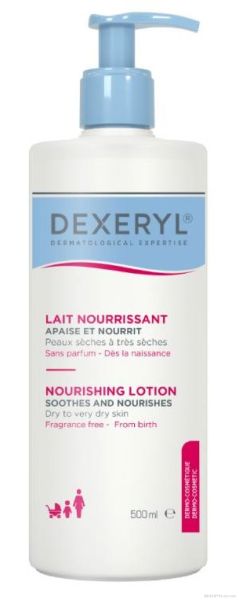 ДЕКСЕРИЛ Подхранващо мляко за суха и много суха кожа х 500 мл | Dexeryl