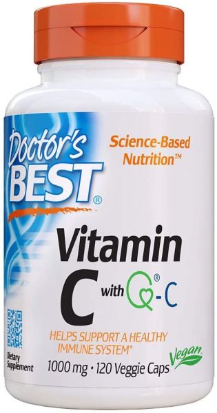 Витамин Ц 1000 мг х 120 капсули ДОКТОР'С БЕСТ | Doctor's Best Vitamin C