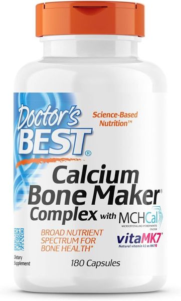 Калций Комплекс х 180 капсули ДОКТОР'С БЕСТ | Doctor's Best Calcium