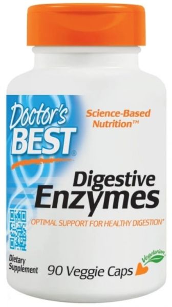 Храносмилателни ензими х 90 капсули ДОКТОР'С БЕСТ | Doctor's Best