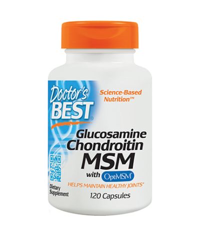 Глюкозамин, хондроитин и МСМ х 120 капсули ДОКТОР'С БЕСТ | Doctor's Best