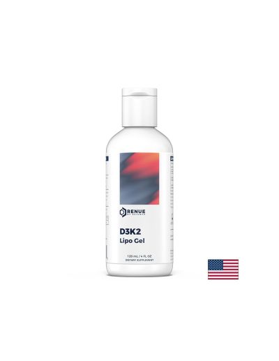 Витамин Д3 1250 IU + К2 100 мкг липозомен гел х 120 мл RENUE BY SCIENCE