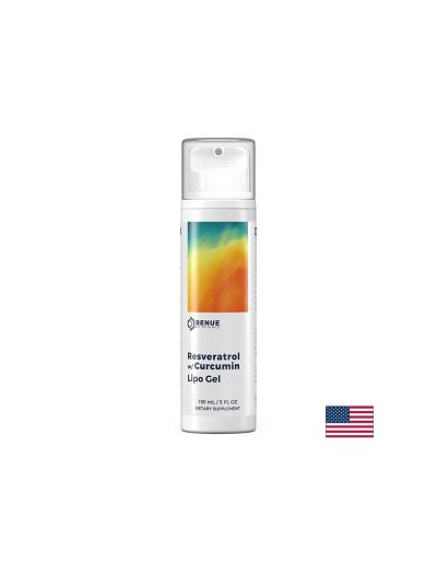 Ресвератрол + Куркумин липозомен гел х 150 мл RENUE BY SCIENCE