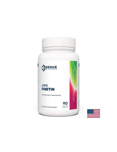 Физетин липозомен 150 мг х 90 капсули с високо усвояване RENUE BY SCIENCE | Lipo Fisetin