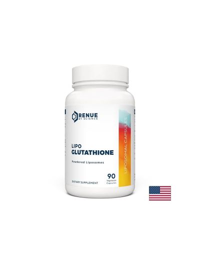 Глутатион липозомен 130 мг х 90 капсули с високо усвояване RENUE BY SCIENCE