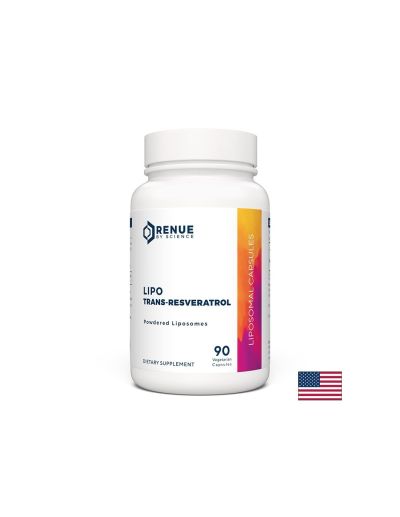 Транс-ресвератрол липозомен 125 мг х 90 капсули RENUE BY SCIENCE