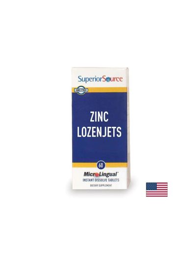 Цинк + Витамин Ц х 60 сублингвални таблетки Superior Source