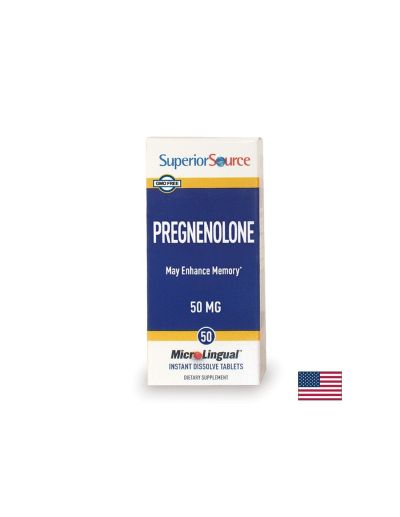 Прегненолон 50 мг x 50 сублингвални таблетки Superior Source