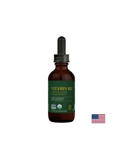 Витамин Б12 5000 мкг на капки х 29.6 мл Global Healing | Vitamin B12