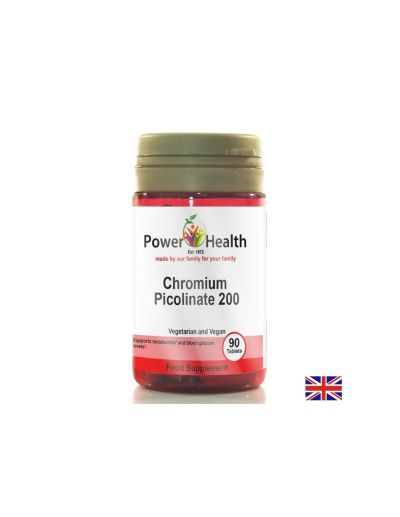 Хром пиколинат 200 мкг х 90 таблетки Power of Health