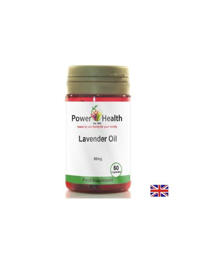Лавандула екстракт 80 мг х 60 капсули Power of Health | Lavender