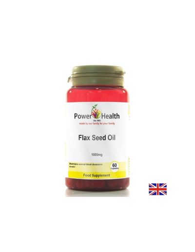 Ленено масло 1000 мг 60 капсули Power of Health | Flax seed oil