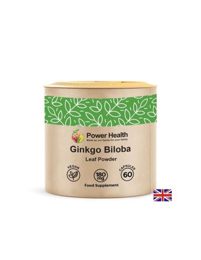 Гинко Билоба екстракт 180 мг х 60 капсули Power of Health | Ginkgo biloba